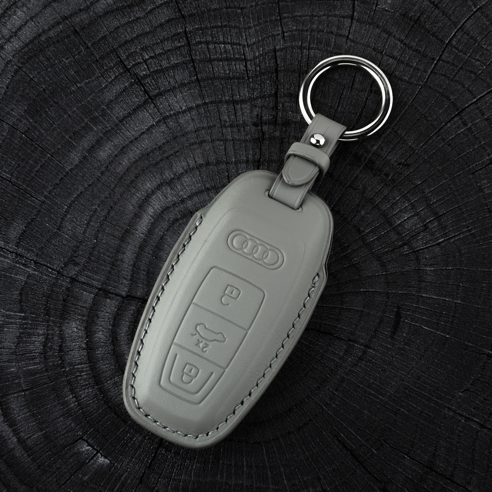 Кожаный чехол для ключа Audi AU-33