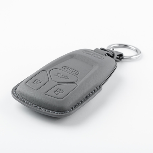 Кожаный чехол для ключа Audi AU-66. Фото 4