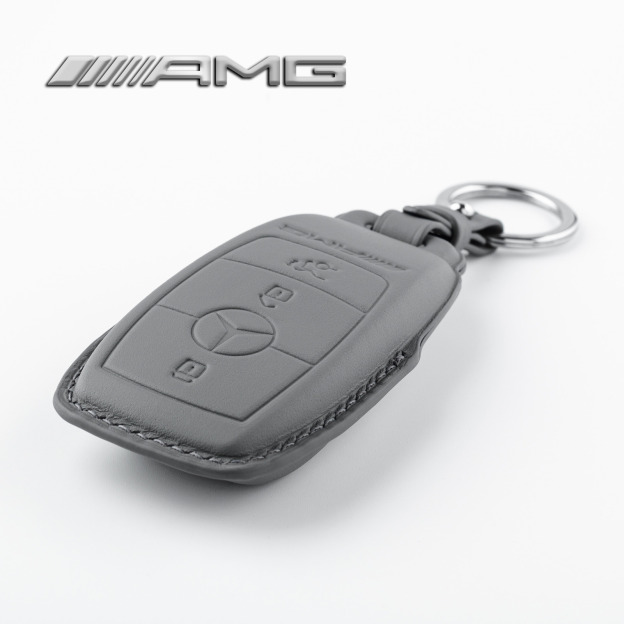 Шкіряний чохол для ключа Mercedes-Benz MR33. Фото 4