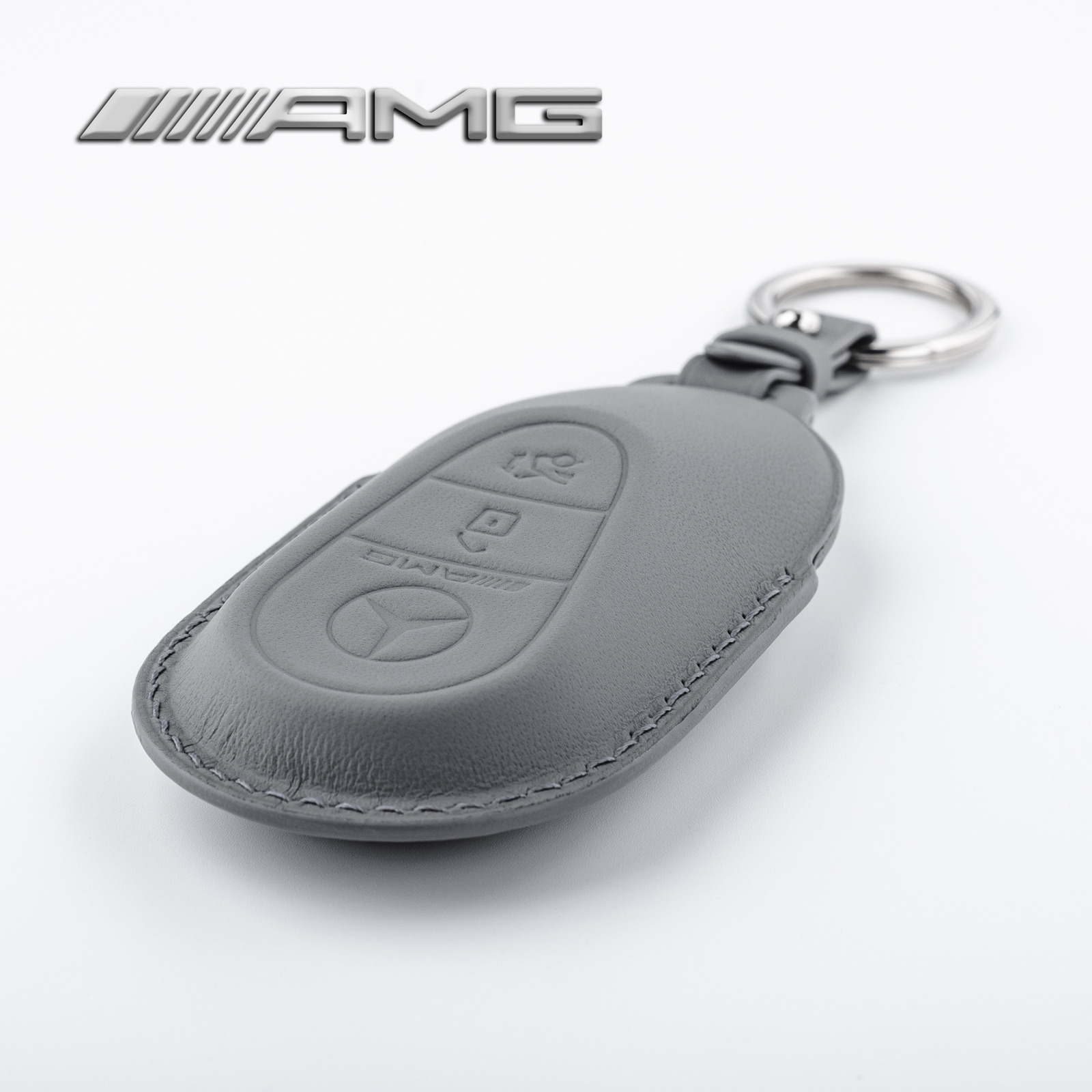 Шкіряний чохол для ключа Mercedes-Benz MR105A. Фото 4