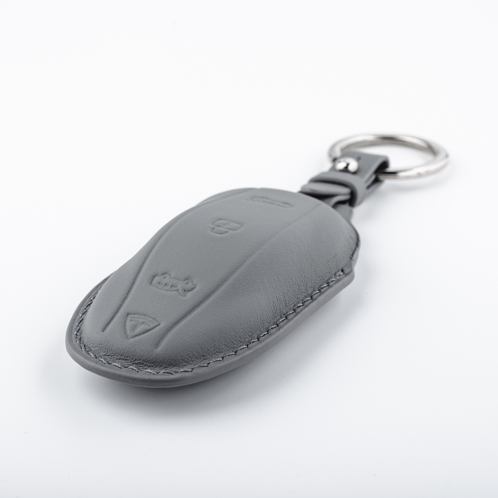 Шкіряний чохол для ключа Tesla Model S TS11. Фото 4