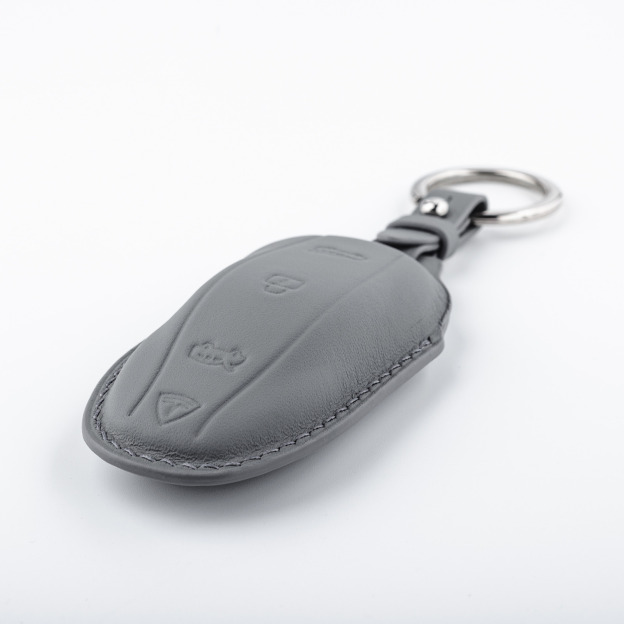 Шкіряний чохол для ключа Tesla Model S TS11. Фото 4