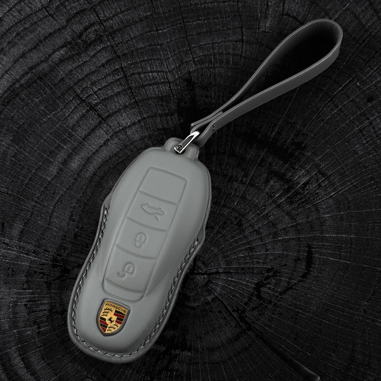 Кожаный чехол для ключа Porsche PR11