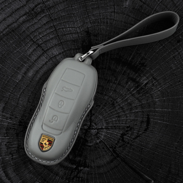 Кожаный чехол для ключа Porsche PR22