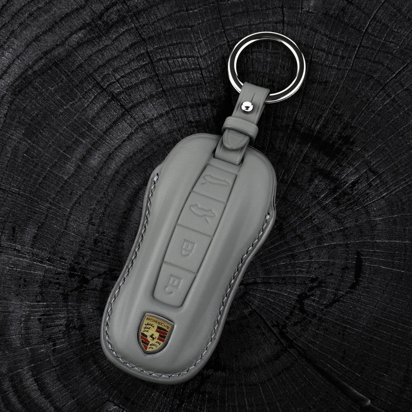Кожаный чехол для ключа Porsche PR66