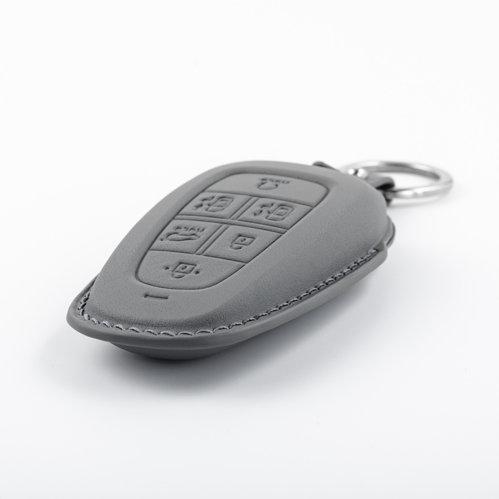 Кожаный чехол для ключа Hyundai HU44. Фото 4