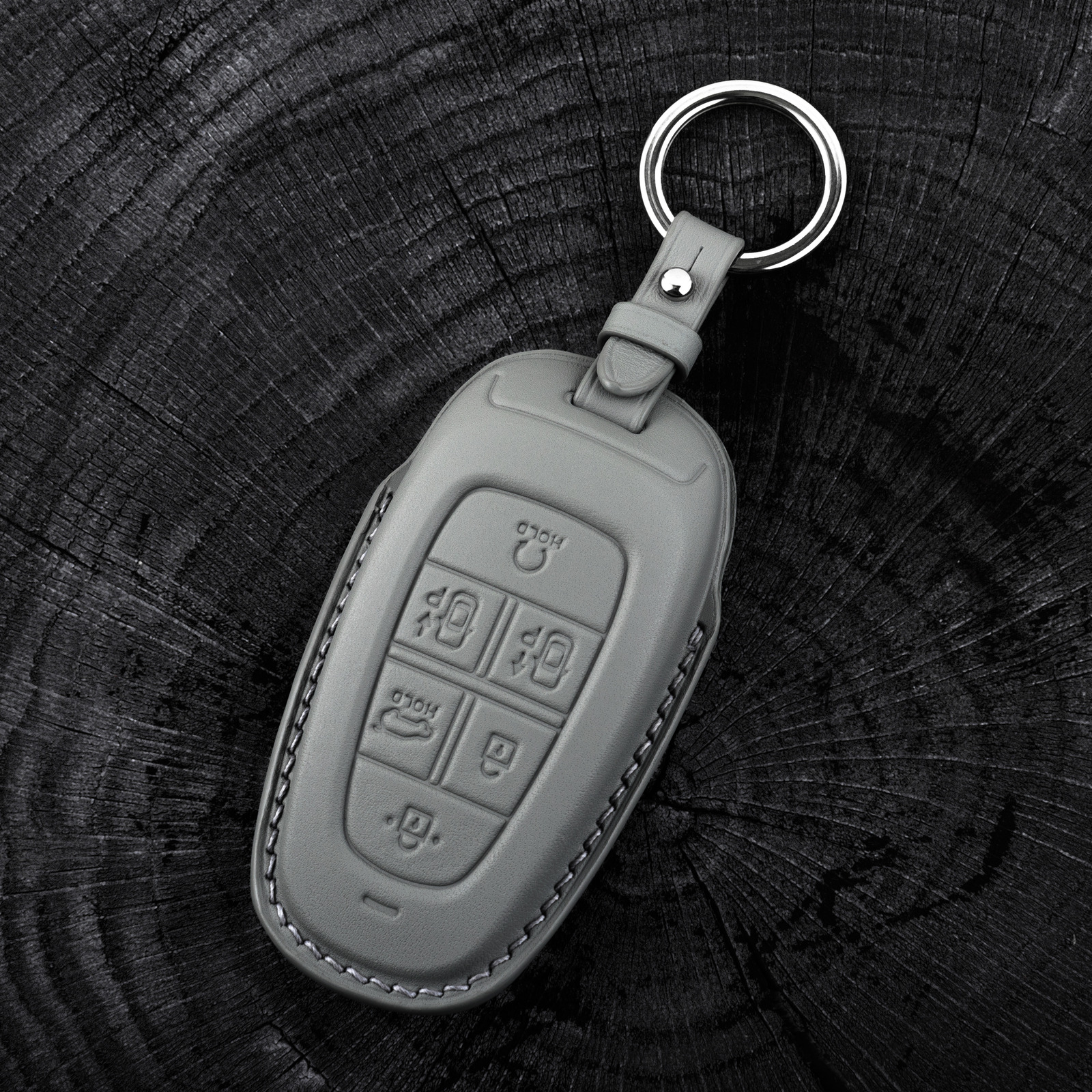 Кожаный чехол для ключа Hyundai HU44