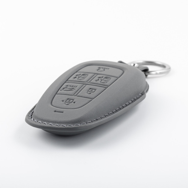 Кожаный чехол для ключа Hyundai HU44. Фото 4