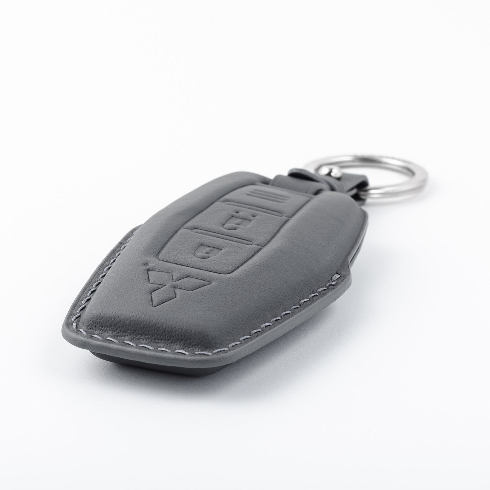 Кожаный чехол для ключа Mitsubishi MB33. Фото 3