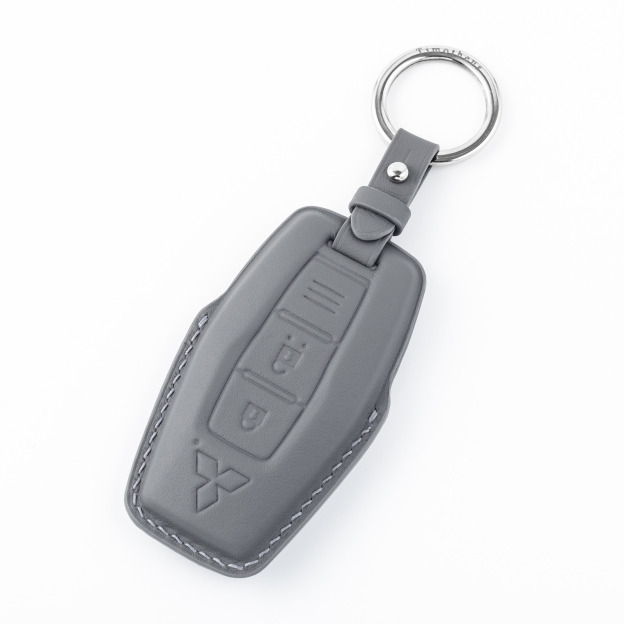 Кожаный чехол для ключа Mitsubishi MB33. Фото 2